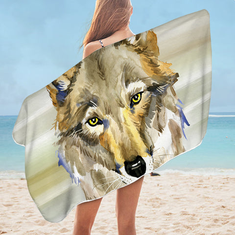 Image of Warchief Wolf SWYJ0992 Bath Towel