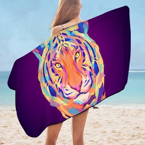 Image of Neon Tiger SWYJ0996 Bath Towel