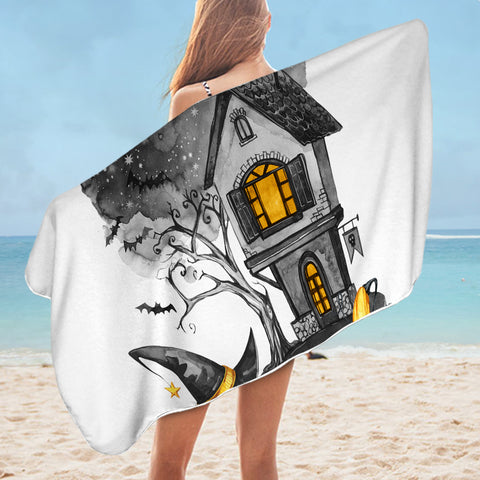 Image of Halloween House SWYJ1101 Bath Towel