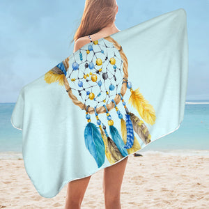Feather Dream Catcher SWYJ1124 Bath Towel