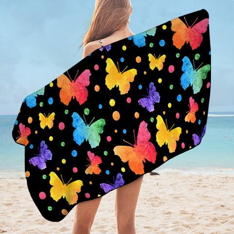 Image of Butterflies SWYJ1505 Bath Towel