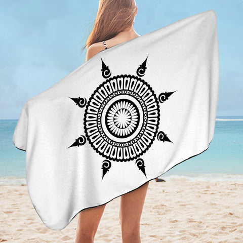 Image of Simple Mandala SWYJ3314 Bath Towel