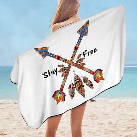Image of Star Free X Arrows SWYJ3356 Bath Towel