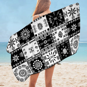 Aztec Checkerboard SWYJ3361 Bath Towel