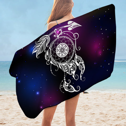 Image of Galaxy Dreamcatcher SWYJ3389 Bath Towel