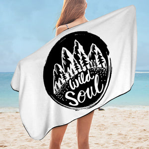 Forest - Wild Soul Workart SWYJ3656 Bath Towel