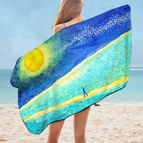 Image of Human Under The Sun Art SWYJ3821 Bath Towel