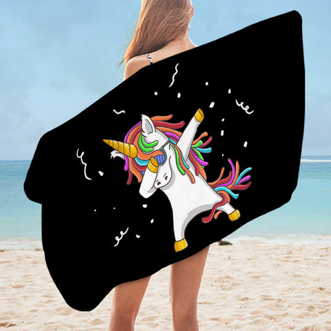 Image of Swag Dab Unicorn SWYJ4648 Bath Towel