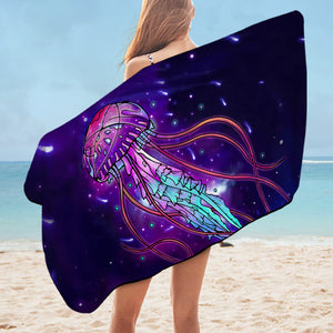 Galaxy Jellyfish SWYJ5625 Bath Towel