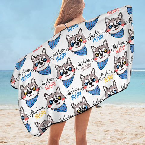 Image of Swag Fashion Husky Collection SWYJ6211 Bath Towel