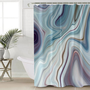 Pearly Stream SWYL0002 Shower Curtain