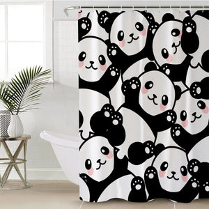 Panda Patterns SWYL0003 Shower Curtain