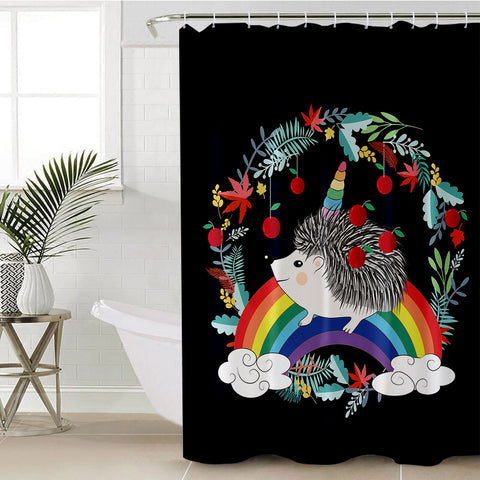 Image of Magical Hedgehog SWYL0004 Shower Curtain