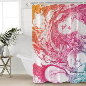 Colorful Sand Beach SWYL0021 Shower Curtain