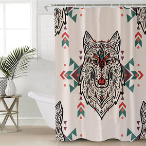 Tribal Wolf SWYL0022 Shower Curtain