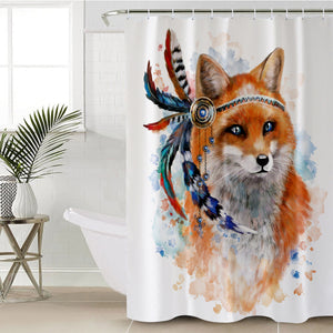 Warchief Fox SWYL0028 Shower Curtain