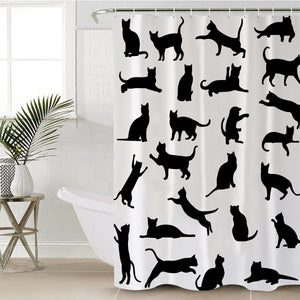 A Cat Thing SWYL0029 Shower Curtain