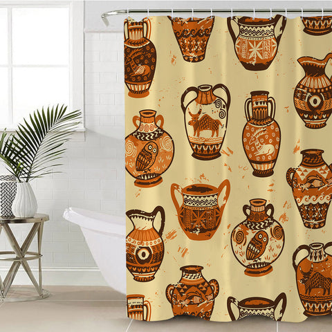 Image of Vase Collection SWYL0053 Shower Curtain