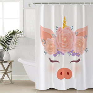 Pretty Unipig SWYL0073 Shower Curtain