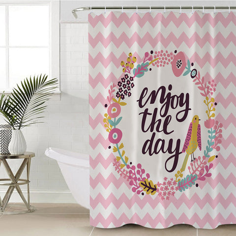 Image of Enjoy The Day SWYL0075 Shower Curtain