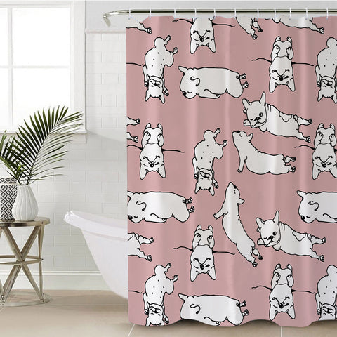 Image of A Pug Things Shower Curtain