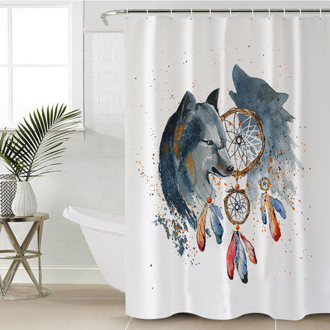 Image of Feral Dream Catcher SWYL0090 Shower Curtain