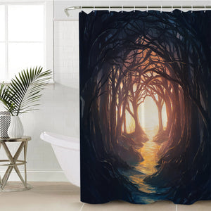 Tangled Forest SWYL0097 Shower Curtain