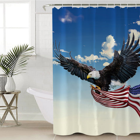 Image of American Eagle SWYL0285 Shower Curtain