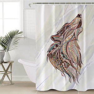 Howling Wolf SWYL0292 Shower Curtain