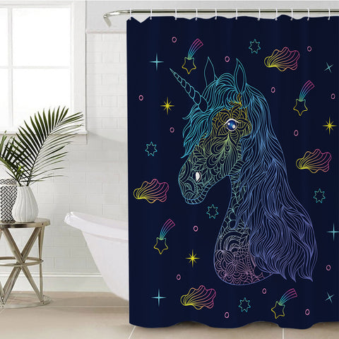 Image of Unicorn SWYL0298 Shower Curtain