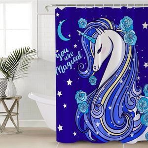 Magical Unicorn SWYL0305 Shower Curtain