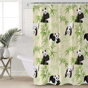 Bamboo Panda SWYL0306 Shower Curtain