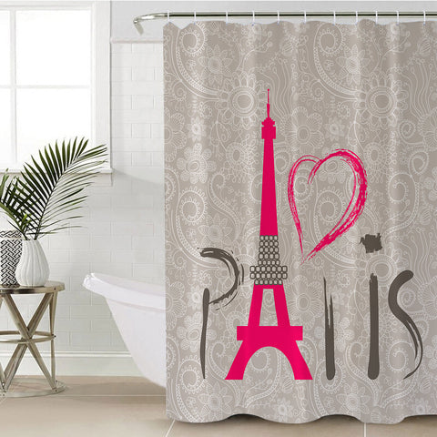 Image of Paris SWYL0446 Shower Curtain