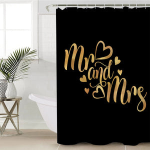 Mr & Mrs SWYL0466 Shower Curtain