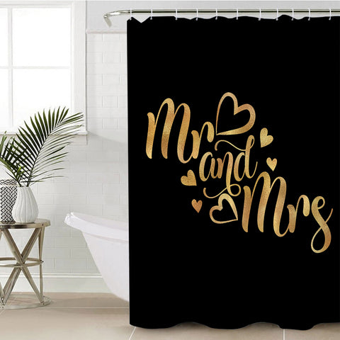 Image of Mr & Mrs SWYL0466 Shower Curtain