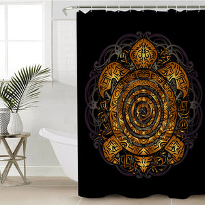 Turtle Shape SWYL0468 Shower Curtain