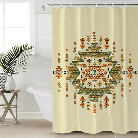 Image of Aztec Decoration SWYL0486 Shower Curtain