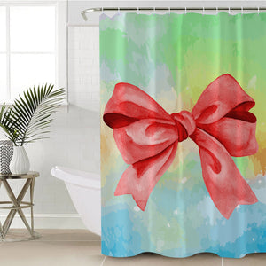 Big Bow Tie SWYL0487 Shower Curtain