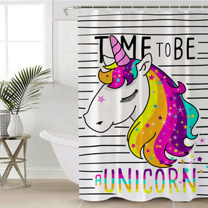 Unicorn Time SWYL0505 Shower Curtain