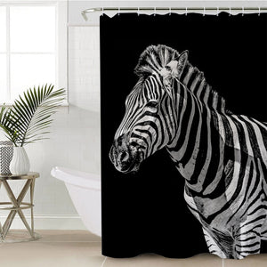 Zebra SWYL0507 Shower Curtain