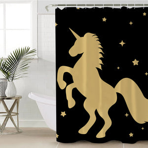 Prancing Unicorn SWYL0508 Shower Curtain