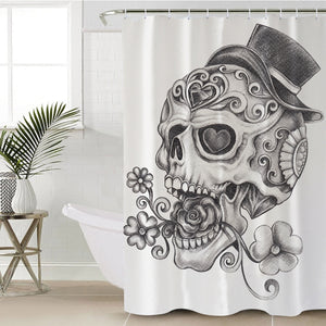 Gentle Skull SWYL0514 Shower Curtain