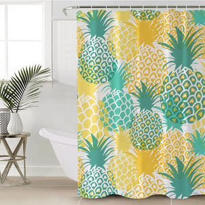 Pineapple Themed SWYL0515 Shower Curtain