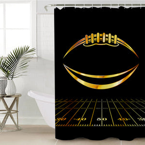 Football Pitch SWYL0630 Shower Curtain