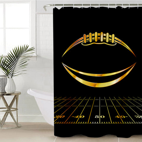 Image of Football Pitch SWYL0630 Shower Curtain