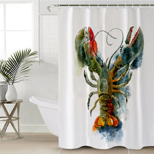 Fresh Lobster SWYL0640 Shower Curtain