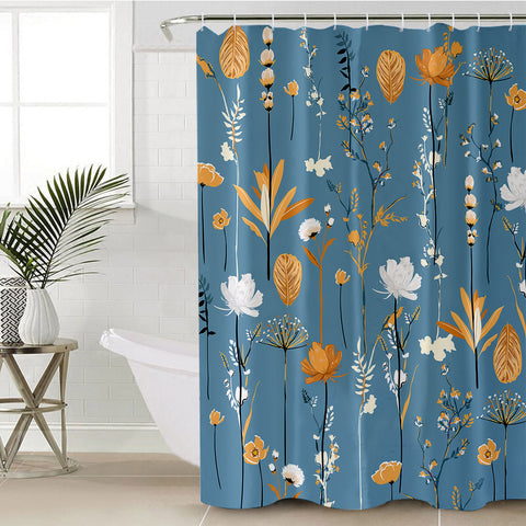 Image of Autumn Wild Plants SWYL0650 Shower Curtain