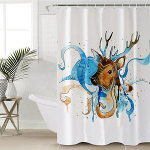 Frosty Deer SWYL0659 Shower Curtain