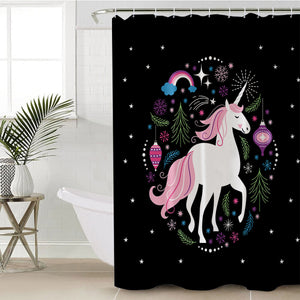 Starry Unicorn SWYL0665 Shower Curtain