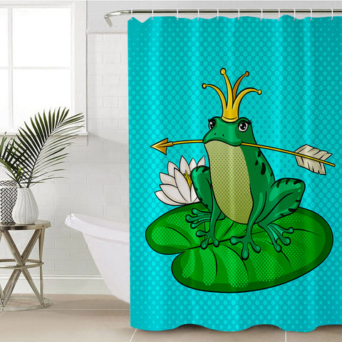 Image of Frog Prince SWYL0674 Shower Curtain